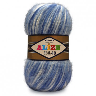 Пряжа Alize ANGORA REAL 40 MELANGE